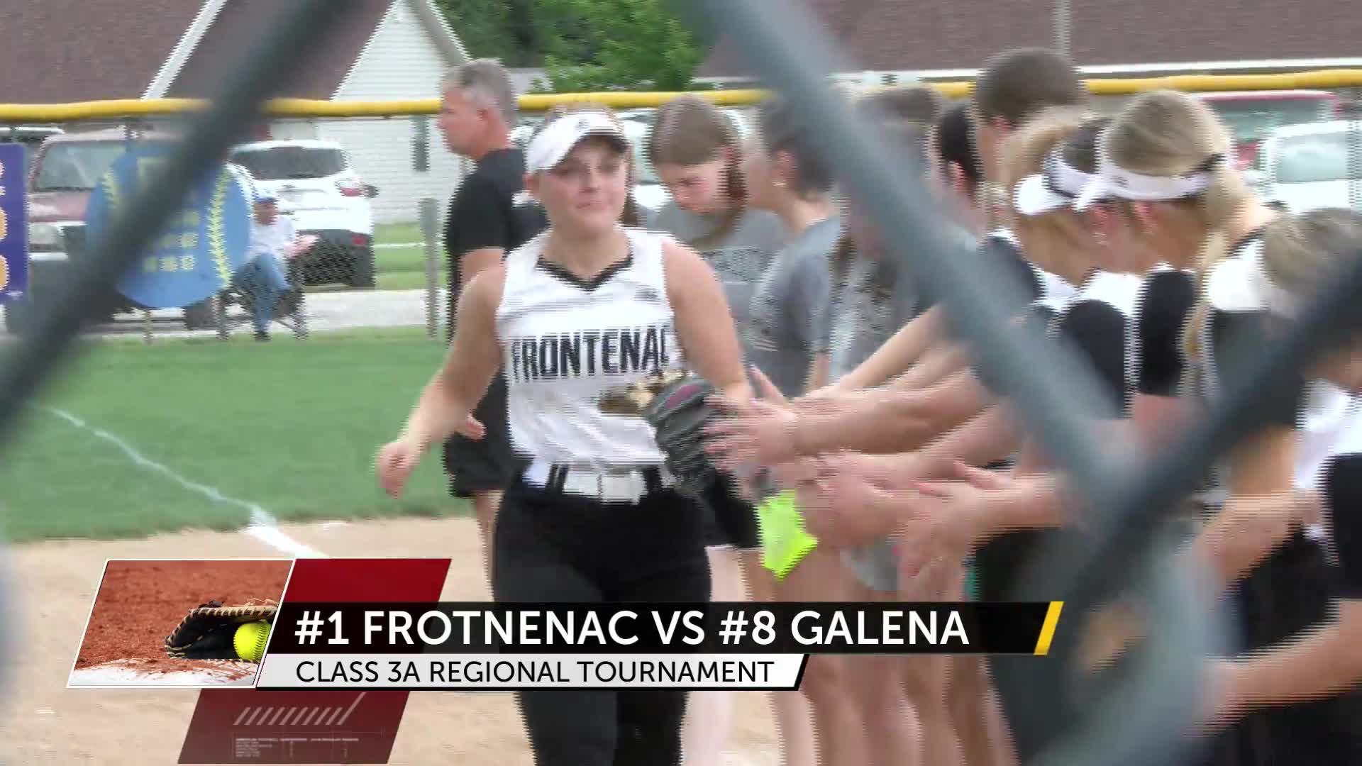 Frontenac Softball Wins First Round of Regionals over Galena, 150