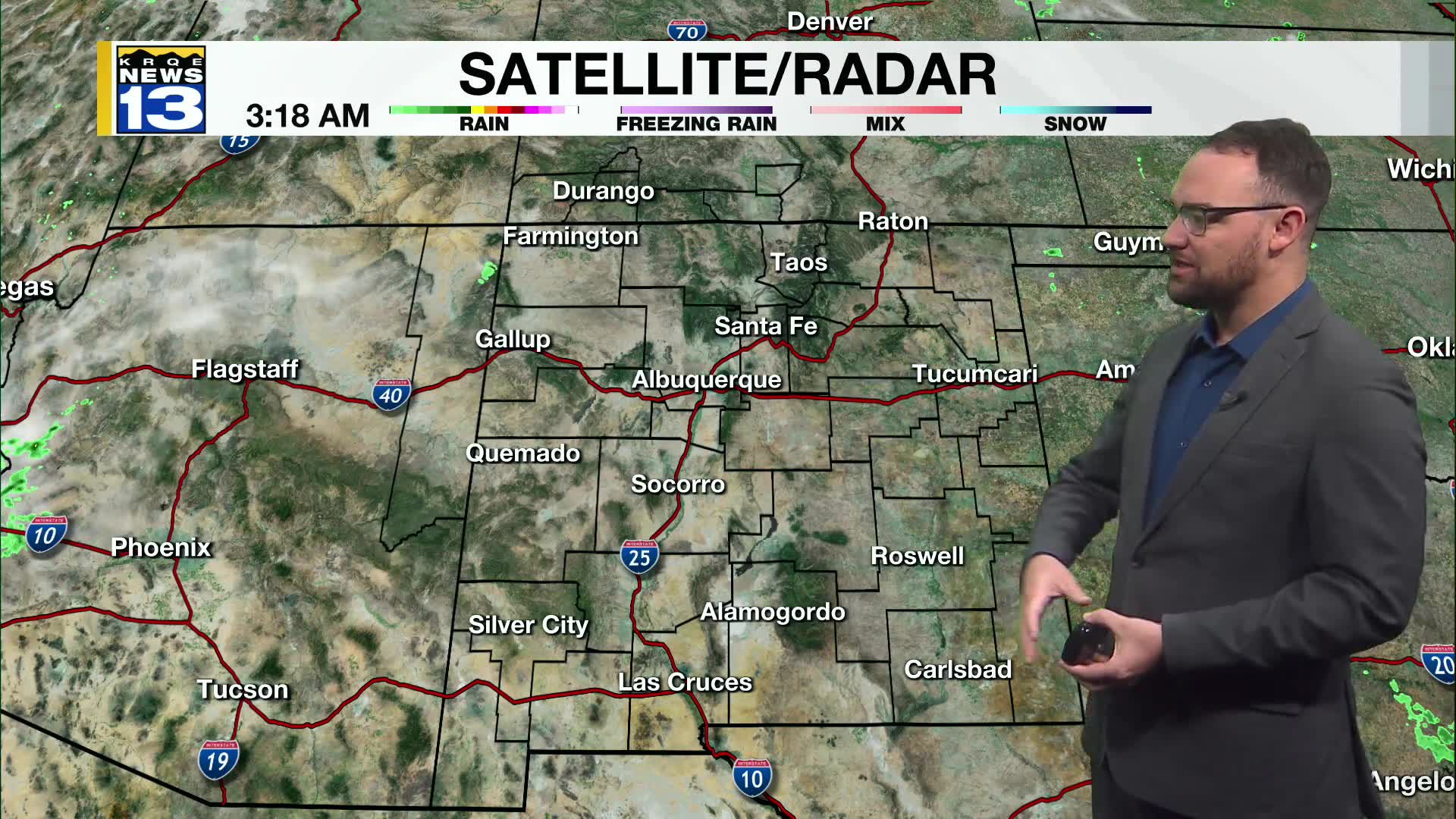 More moisture moves into parts of New Mexico – KRQE NEWS 13 – Breaking ...