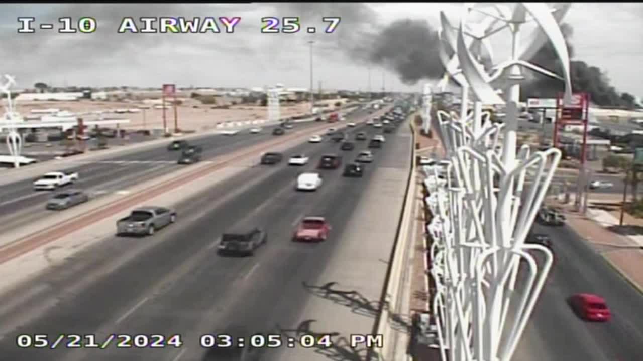 Warehouse fire reported in El Paso’s Lower Valley – KTSM 9 News